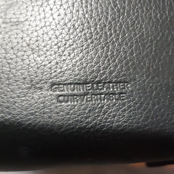 New Kenneth Cole Leather Wristlet Wallet - Black - Picture 10 of 10